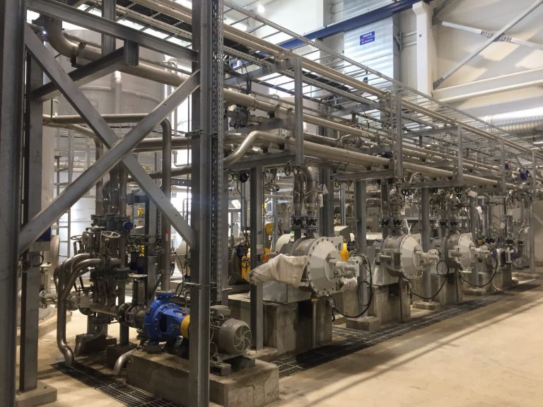 CALDERERIA ROVIRA finaliza los trabajos de instalacion de tuberias en inoxidable AISI 316L para planta ubicada en Zaragoza
